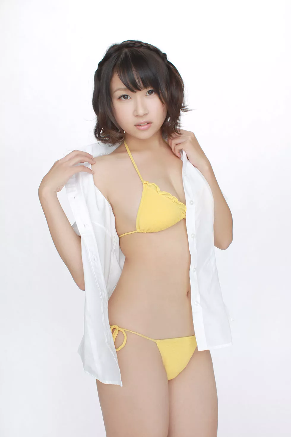 [YS Web]Vol.574_日本声优美女吉田真弓丰满性感写真49P_极品性感美女