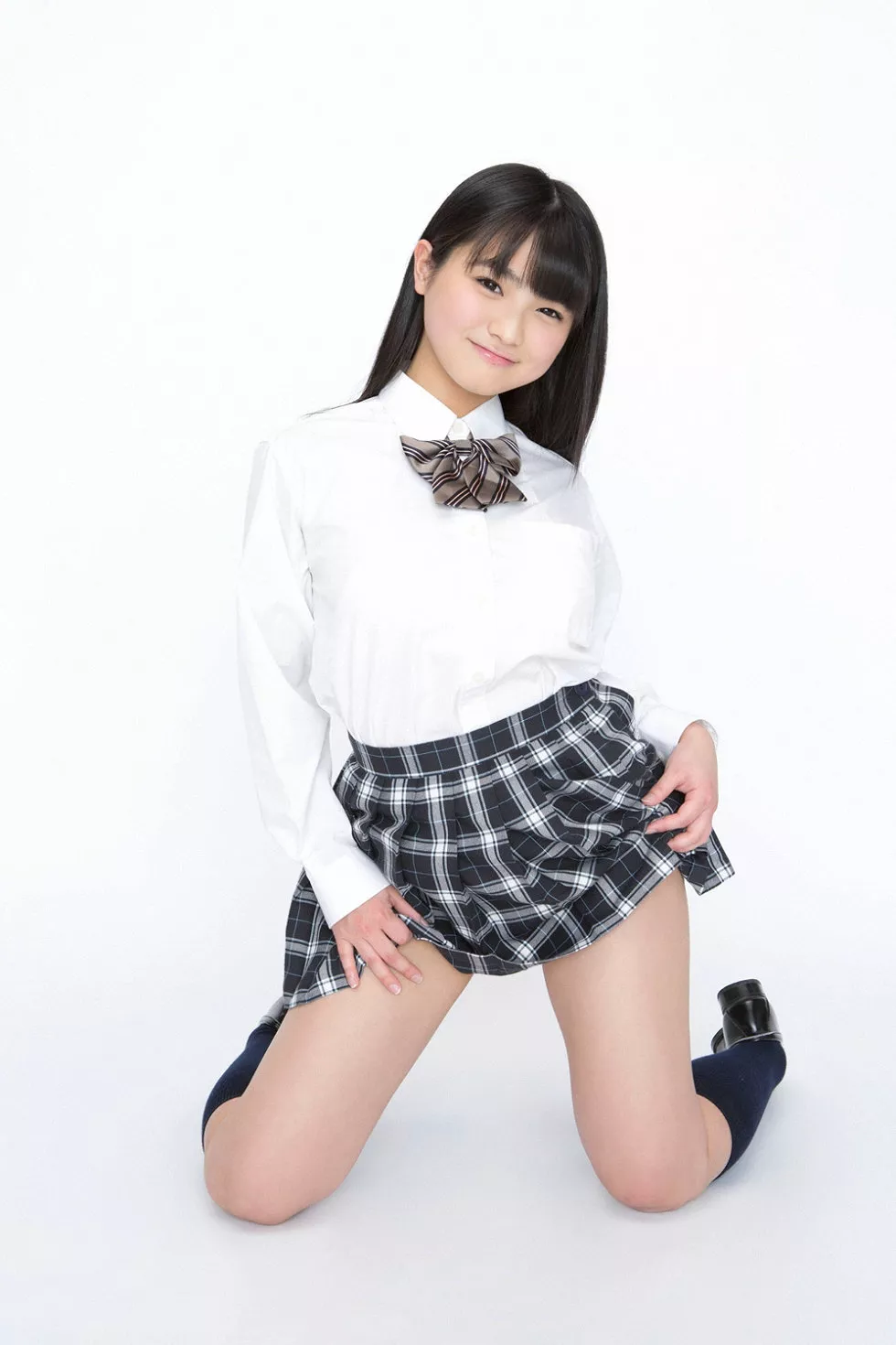 [YS Web]Vol.600_日本童颜巨乳写真女优片岡沙耶性感学生写真50P_极品性感美女