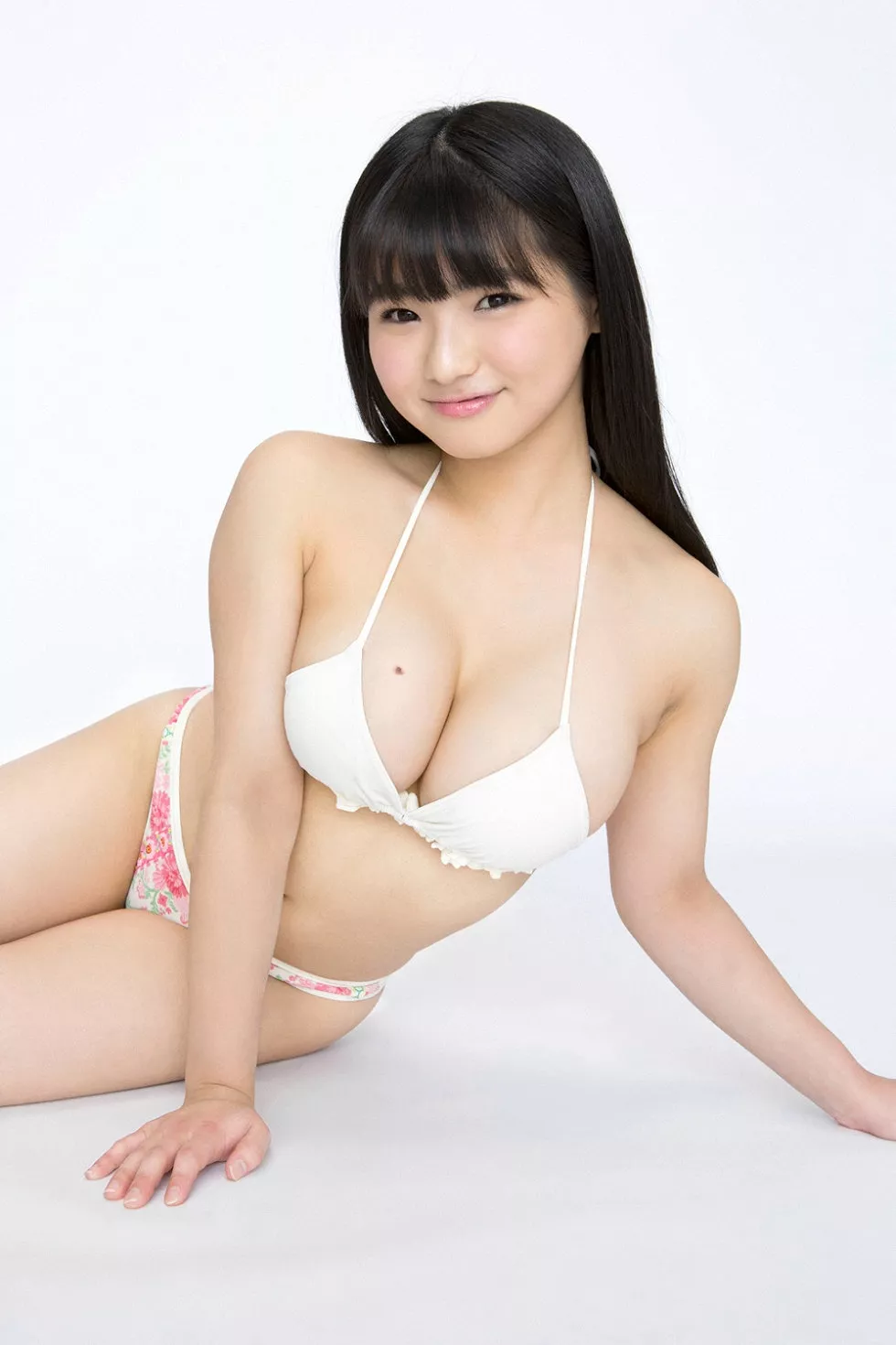 [YS Web]Vol.600_日本童颜巨乳写真女优片岡沙耶性感学生写真50P_极品性感美女